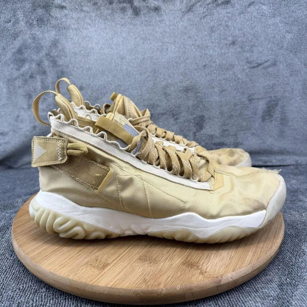 Jordan Proto-React Shoes Mens Size 8.5 Beige Basketball Sneakers BV1654-200
